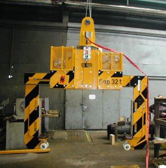 Horizontal Coil Tong Cap.32t with Coil Protection Horizontal Coil Tong Cap.32t with Coil Protection